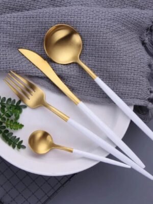 TK Two Tone 6-Piece Flatware Set
