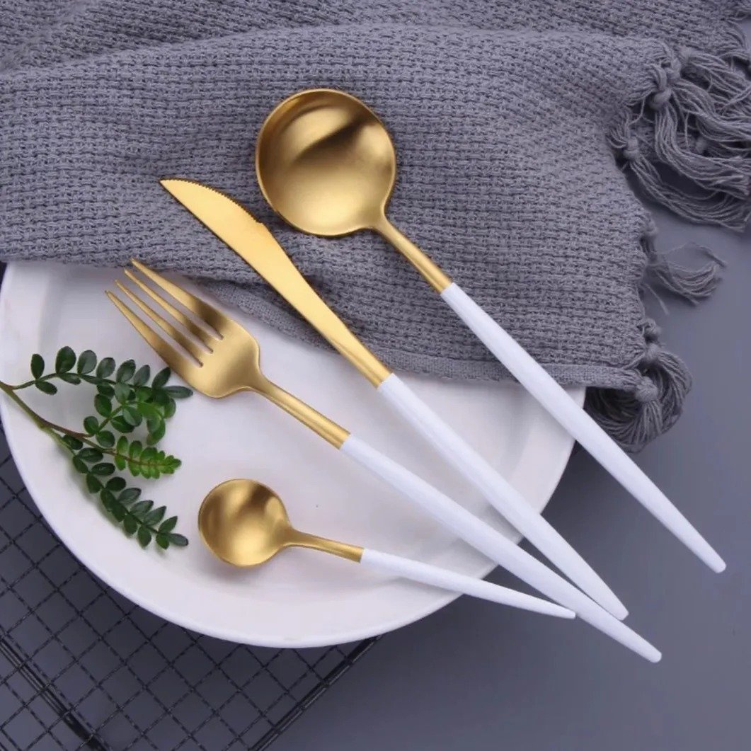 TK Two Tone 6-Piece Flatware Set