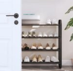 Nordic 4 Tier Shoe Rack – Multipurpose Storage Organizer