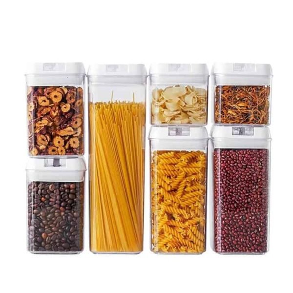 7-Piece Airtight BPA-Free Food Storage Container Set