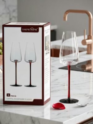 TK Premium Crystal Champagne Glass – Luxury Flute