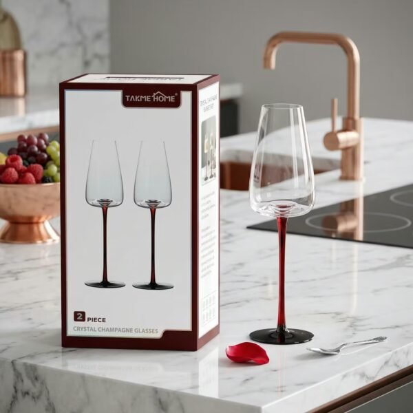 TK Premium Crystal Champagne Glass – Luxury Flute