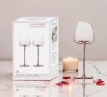 TK Sakura Pink Slatted Rim Wine Glass