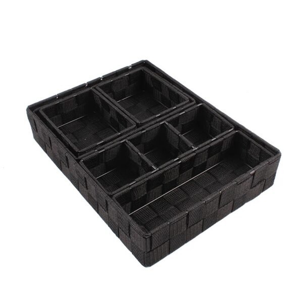 TK Woven Storage Baskets – Stackable Set