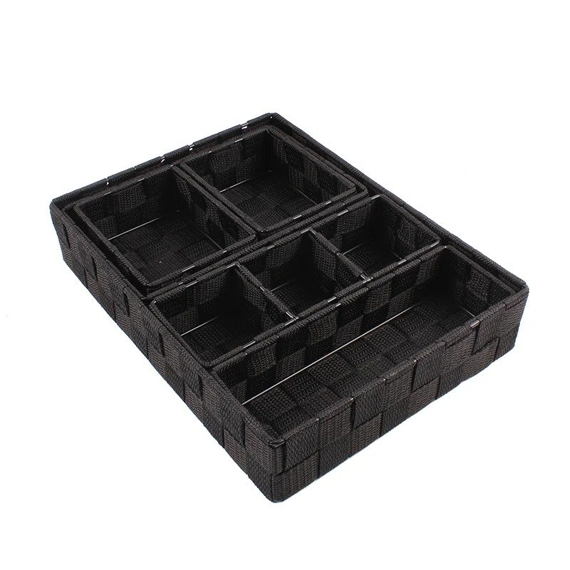 TK Woven Storage Baskets – Stackable Set