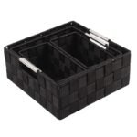 TK Woven Storage Baskets – Stackable Set