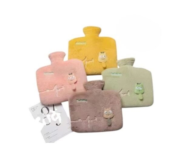 TK Plush Thermal Hot Water Bottle 1.5L Embroidered