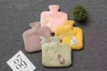 Plush Hot Water Bottle 1.5L Cute Embroidered