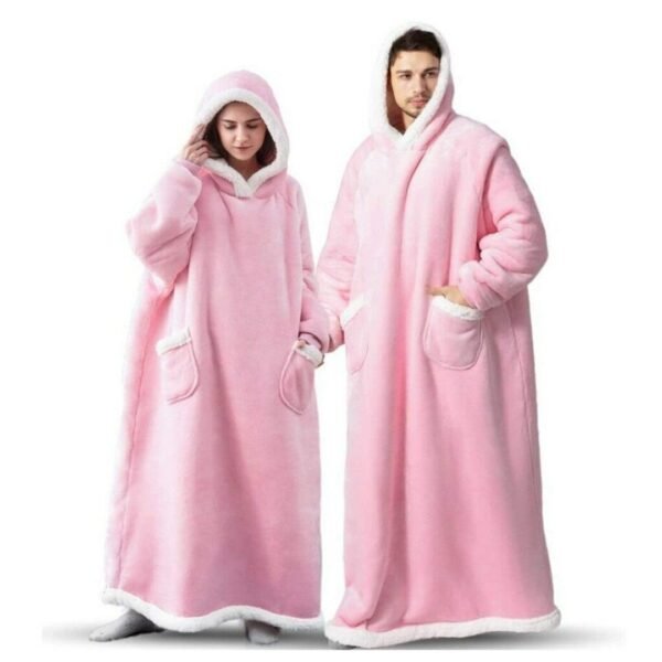 Huggle Hoodie Extra Long Oversized Blanket Hoodie