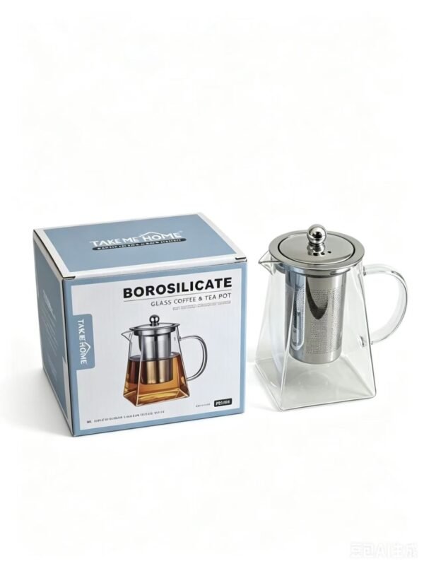 TK Borosilicate Glass Tea & Coffee Pot