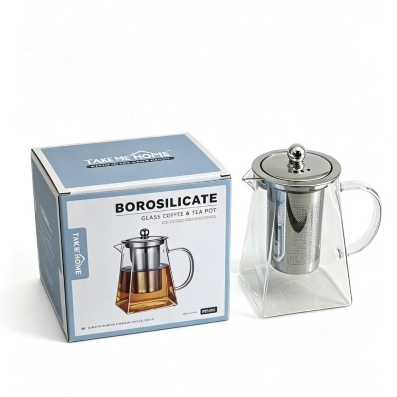 TK Borosilicate Glass Tea & Coffee Pot