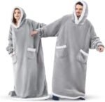 Huggle Hoodie Extra Long Oversized Blanket Hoodie