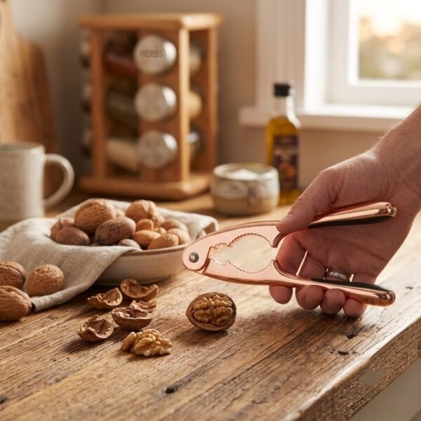 TK Stainless Steel Rose Gold Nut Cracker