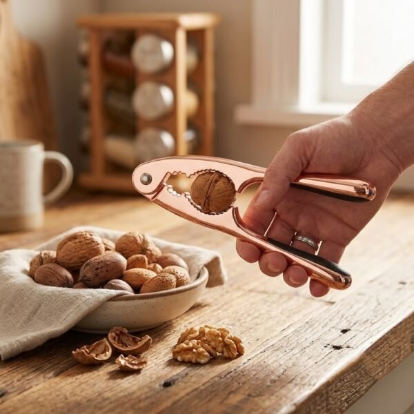 Rose Gold Stainless Steel Nut Cracker