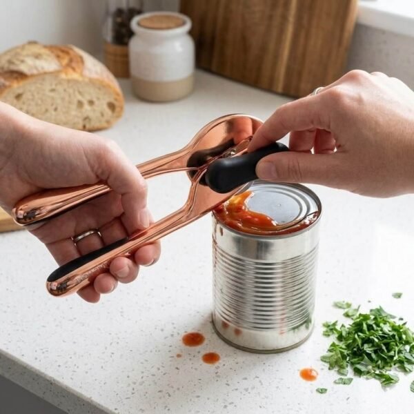 Stainless Steel Rose Gold Hand Can Opener (1)