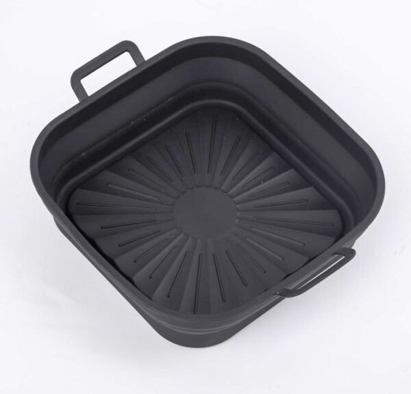 TK Collapsible Square Silicone Air Fryer Basket Liner