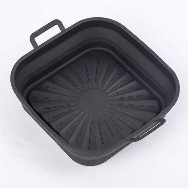 TK Collapsible Square Silicone Air Fryer Basket Liner