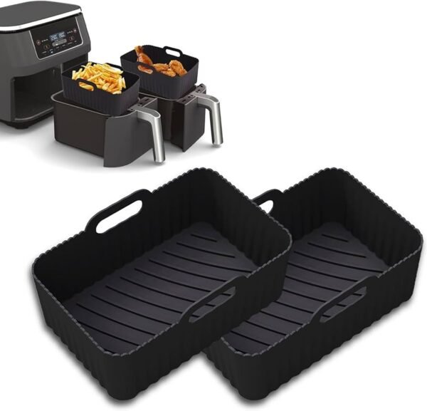 TK Rectangular Silicone Air Fryer Basket Liner