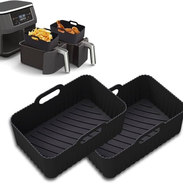 TK Rectangular Air Fryer Insert – In Use Cooking View