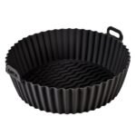 TK Round Silicone Air Fryer Basket 22cm – Non-Stick