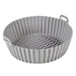 TK Round Silicone Air Fryer Basket 22cm – Non-Stick