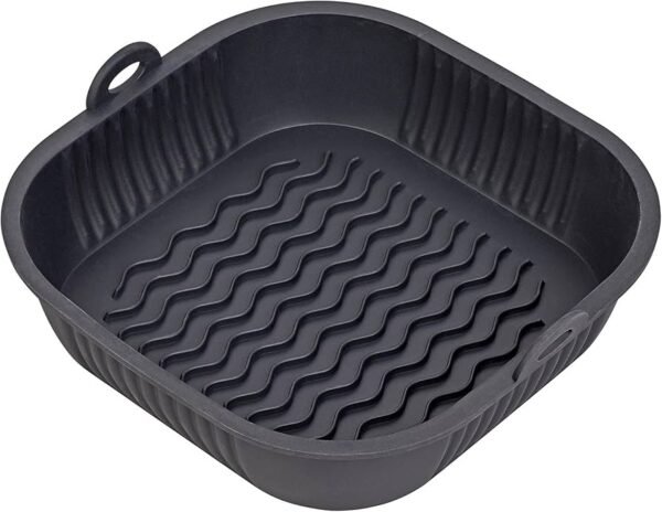 TK Silicone Air Fryer Basket – 21cm Non-Stick Anti-Skid 230°C