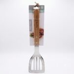 TK Stainless Steel BBQ Tools with Wooden Handle