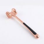 TK Rose Gold Double Sided Meat Tenderizer