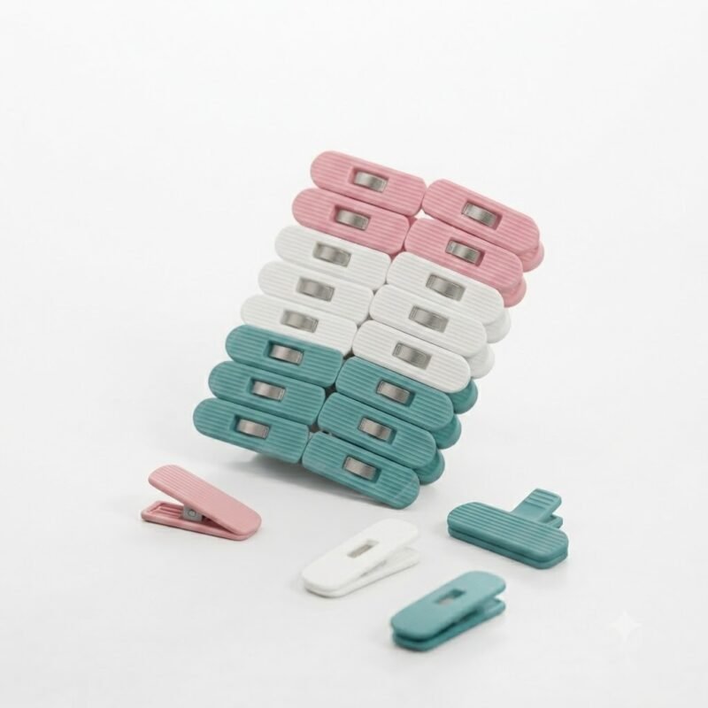TK Strong Grip Clothes Pegs 16 Pack Durable Plastic Laundry Clips