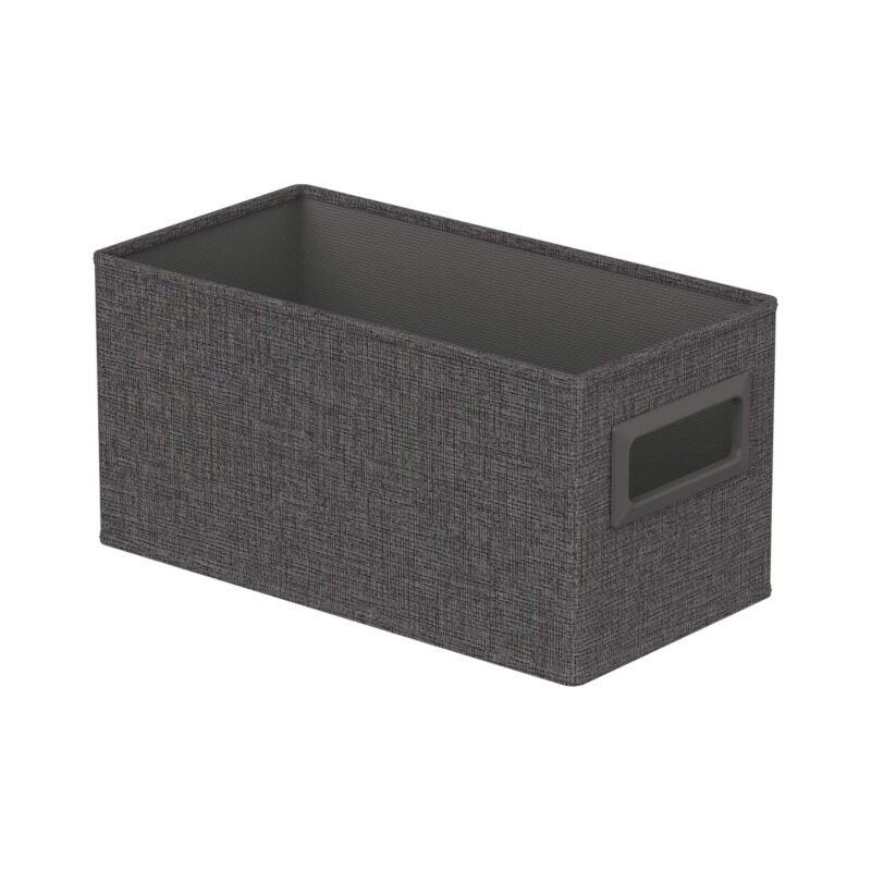 TK foldable polyester storage bin black 15 x 31 x 15 cm (1)