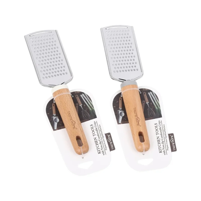 TK Kitchen Utensil Set – Wooden Handle Stainless Steel Tools