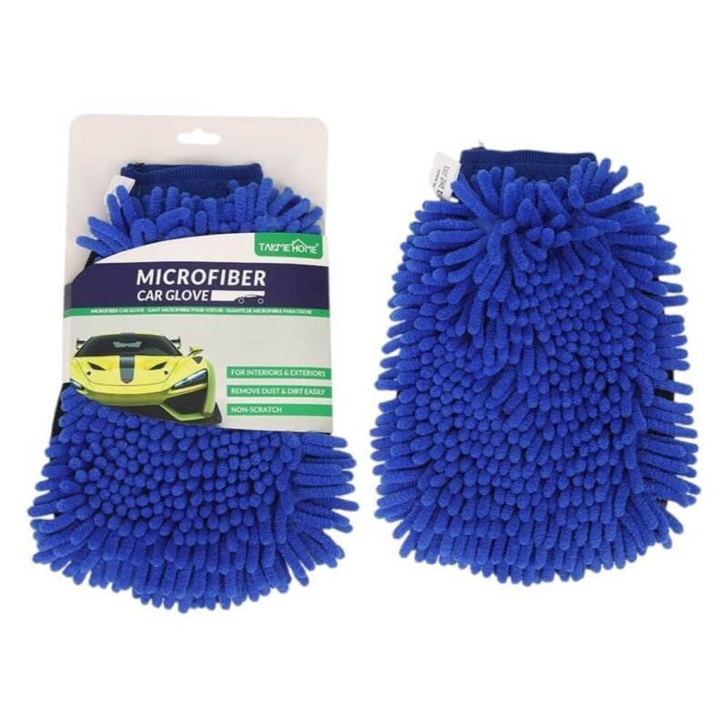 TK Microfiber Car Glove – Non-Scratch, Interior & Exterior