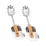 TK Kitchen Utensil Set – Wooden Handle Stainless Steel Tools