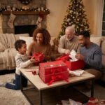 TK Christmas Gift Box with Ribbon – Small, Medium & Large