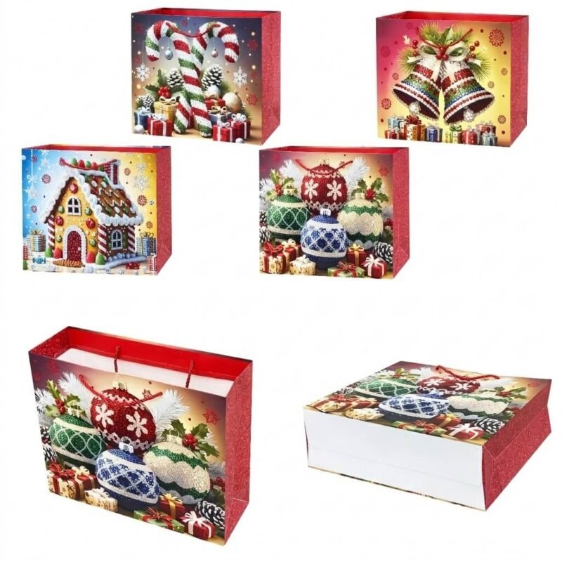 TK Christmas Gift Bag – Festive Holiday Designs