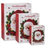 TK Festive Gift Bag – Santa, Reindeer & Gingerbread