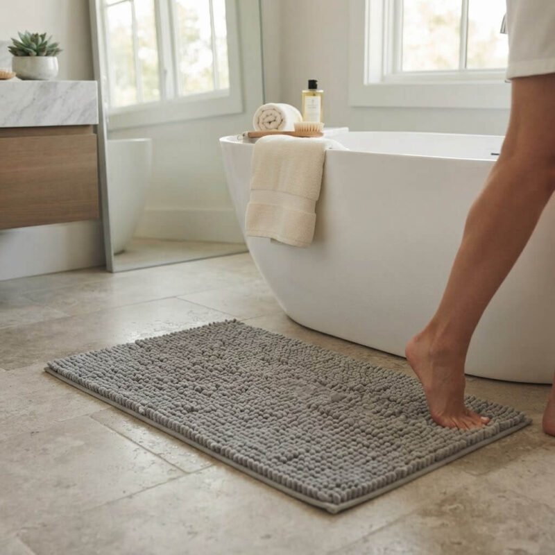 TK Textured Bath Mat – 40 × 60 cm