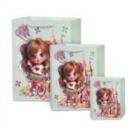 TK Kids Gift Bag – Princess & Castle Designs with Rope Handles