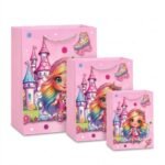 TK Kids Gift Bag – Princess & Castle Designs with Rope Handles