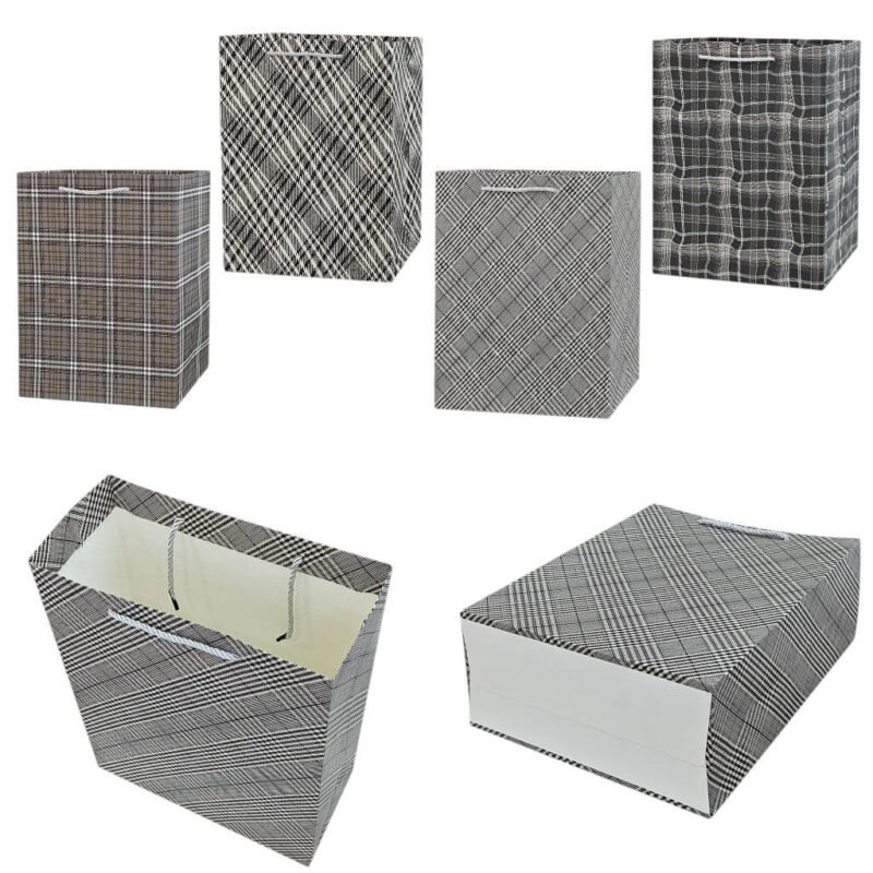 TK Plaid Gift Bag – Classic Check & Tartan Designs