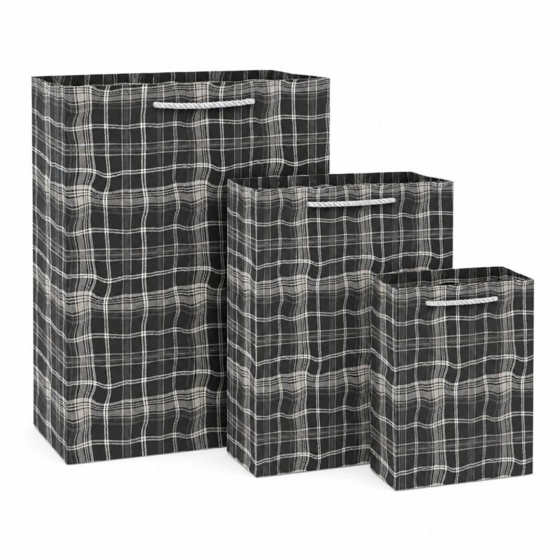 TK Plaid Gift Bag – Classic Check & Tartan Designs