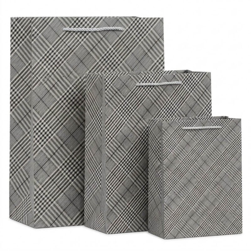 TK Plaid Gift Bag – Classic Check & Tartan Designs