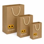 TK Sunflower Gift Bag – Kraft Brown