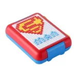 DIY Pixel Art Lunch Box – 1.1L Leak-Proof with 500 Building Blocks