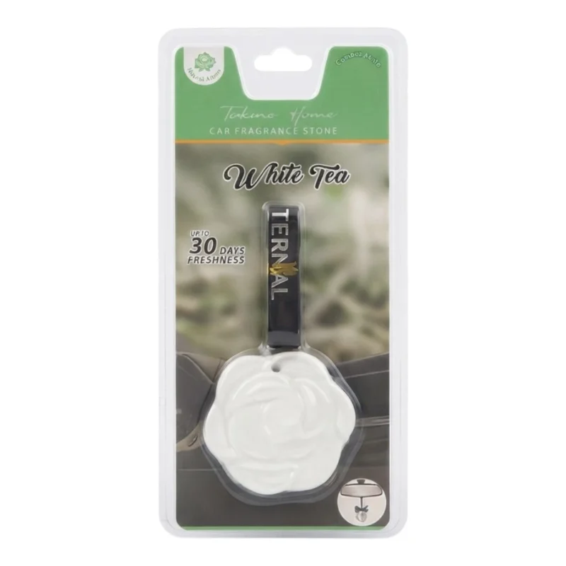 TK Car Fragrance Stone – Flower Shape with Hanging Strap