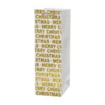 TK Christmas Wine Gift Bag – Merry Christmas Design
