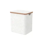 TK Fabric Laundry Basket with Flip-Top Lid – Rectangular