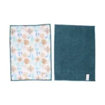 TK Blue Design Microfiber Cleaning Cloths – 30×40cm Set of 2