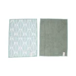 TK Botanical Microfiber Cleaning Cloths – All-Purpose 30×40cm Set of 2