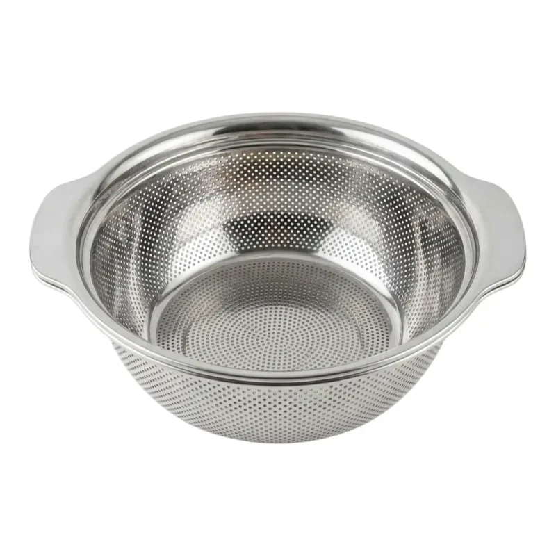 TK Stainless Steel Colander, Drain Basket with Handles